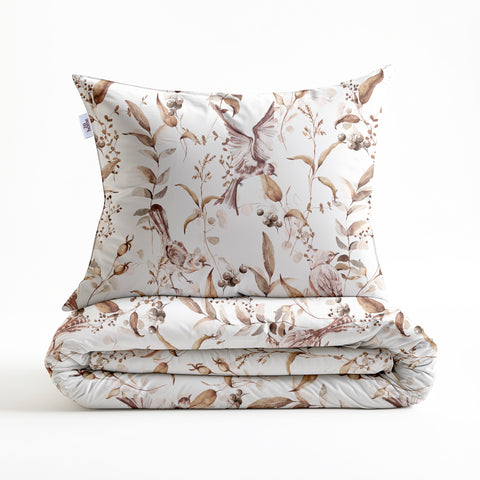 Zohome Dekbedovertrek Colette White - 100% Katoen-Flanel