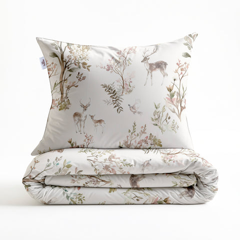 Zohome Dekbedovertrek Hazel Off-white - 100% Katoen-Flanel