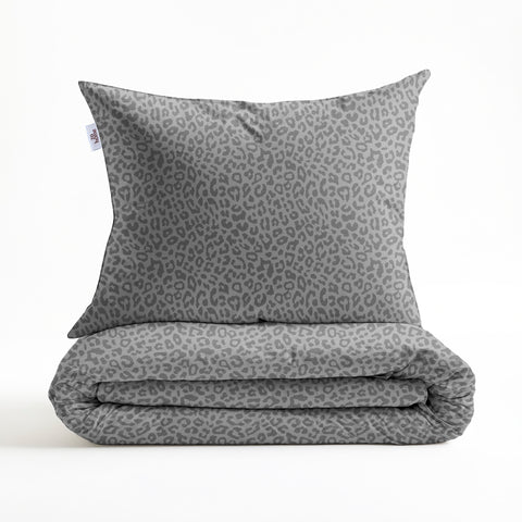 Zohome Dekbedovertrek Pantera Grey - 100% Microvezel