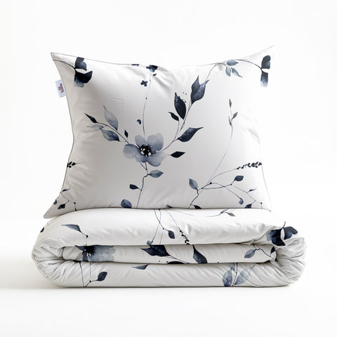 Zohome Dekbedovertrek Runa White - 100% Katoen-Flanel