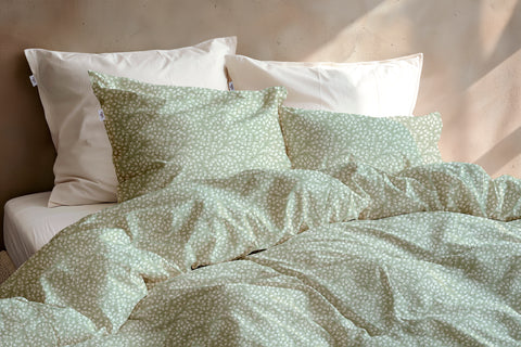 Zohome Dekbedovertrek Eliana Green - 100% Microvezel