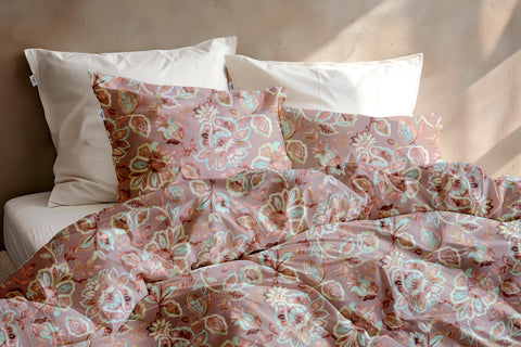 Zohome Dekbedovertrek Franca Pink - 100% Microvezel