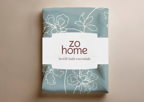 Zohome Dekbedovertrek Alva Blue - 100% Katoen-Flanel