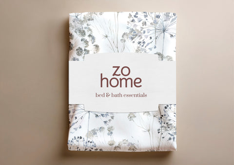 Zohome Dekbedovertrek Eira White - 100% Katoen-Flanel