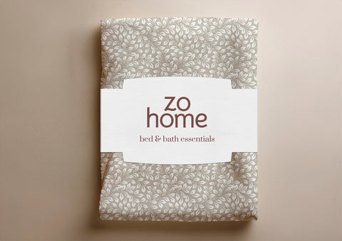 Zohome Dekbedovertrek Eliana Natural - 100% Microvezel
