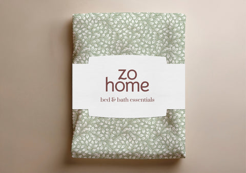 Zohome Dekbedovertrek Eliana Green - 100% Microvezel