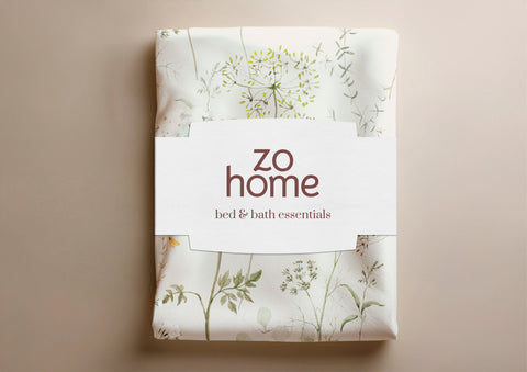 Zohome Dekbedovertrek Leontine Natural - 100% Katoen-Flanel