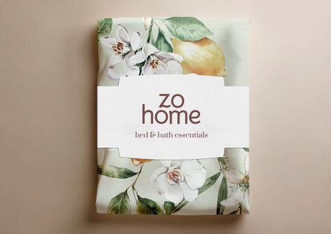 Zohome Dekbedovertrek Limone Green - 100% Microvezel
