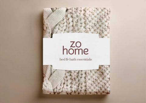 Zohome Dekbedovertrek Mira Natural - 100% Katoen-Flanel