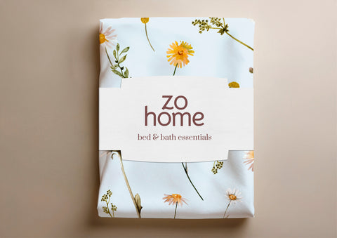 Zohome Dekbedovertrek Savio Powder Blue - 100% Katoen