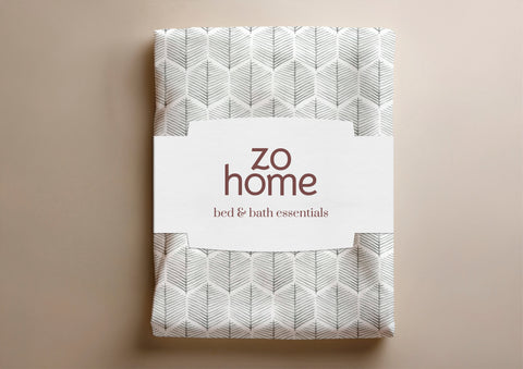 Zohome Dekbedovertrek Vittoria Grey - 100% Microvezel