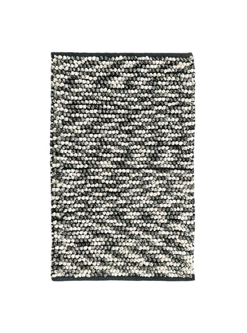 Zohome Badmat Zola Classic Anthracite - 50% Katoen 50% Polyester