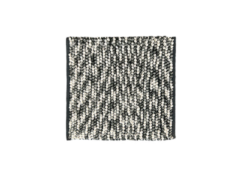 Zohome Badmat Zola Classic Anthracite - 50% Katoen 50% Polyester