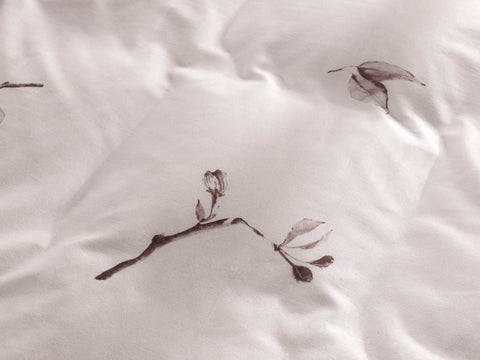 Heckettlane Dekbedovertrek Birdie - 100% Katoen-Clip Sheared