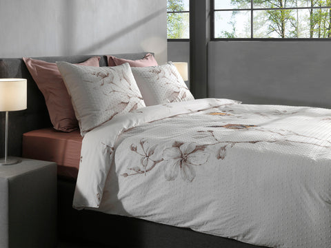 Heckettlane Dekbedovertrek Birdie - 100% Katoen-Clip Sheared