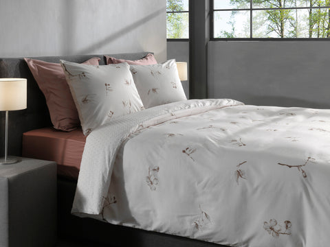 Heckettlane Dekbedovertrek Birdie - 100% Katoen-Clip Sheared