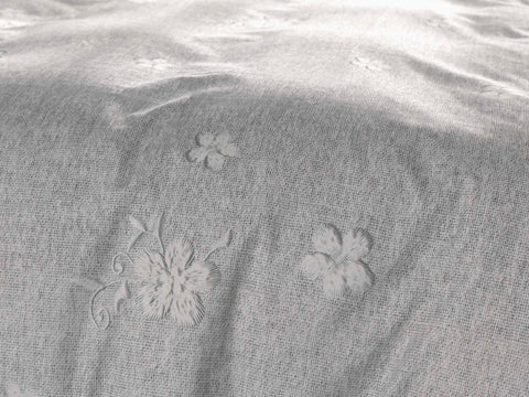 Heckettlane Dekbedovertrek Broidy - 100% Katoen-Twill