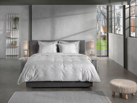 Heckettlane Dekbedovertrek Broidy - 100% Katoen-Twill