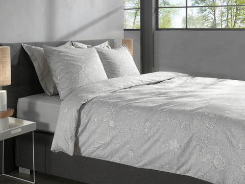 Heckettlane Dekbedovertrek Broidy - 100% Katoen-Twill