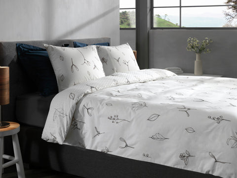 Heckettlane Dekbedovertrek Fresia - 100% Katoen-Clip Sheared