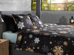 Heckettlane Dekbedovertrek Avrem - 100% Katoen-Flanel