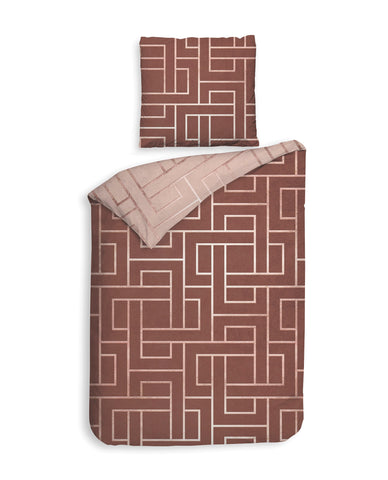 Heckettlane Dekbedovertrek Roja - 100% Katoen-Twill