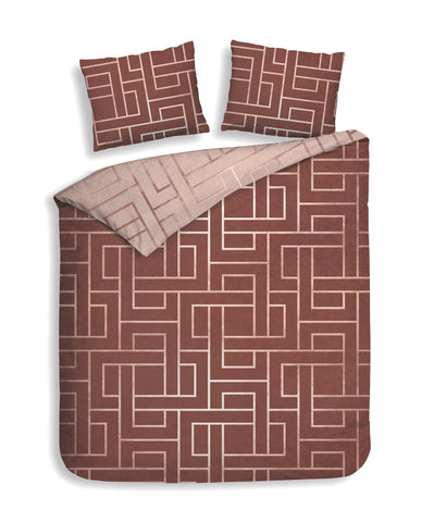 Heckettlane Dekbedovertrek Roja - 100% Katoen-Twill