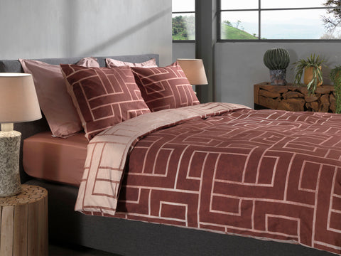 Heckettlane Dekbedovertrek Roja - 100% Katoen-Twill