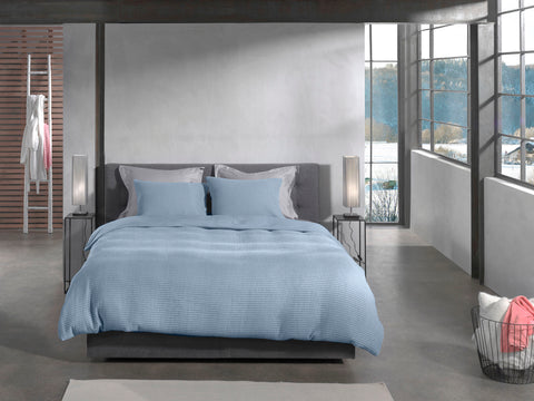 Heckettlane Dekbedovertrek Vafala Ice Blue - 100% Katoen-Percale