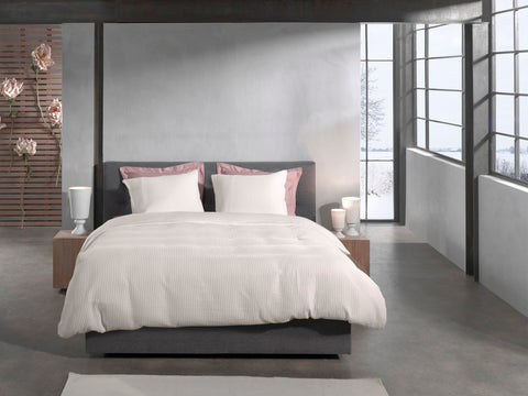 Heckettlane Dekbedovertrek Vafala Ivory White - 100% Katoen-Percale