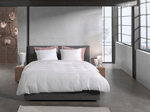 Heckettlane Dekbedovertrek Vafala Super White - 100% Katoen-Percale
