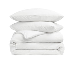 Dekbedovertrek Vafala Super White - Katoen-Percale