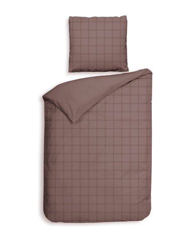 Heckettlane Dekbedovertrek Diamante Canyon Rose - 100% Katoen-Satijn