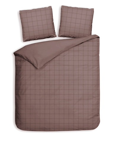 Heckettlane Dekbedovertrek Diamante Canyon Rose - 100% Katoen-Satijn
