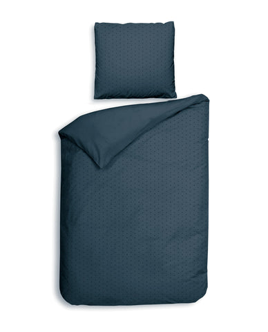 Heckettlane Dekbedovertrek Punto Maritime Blue - 100% Katoen-Satijn