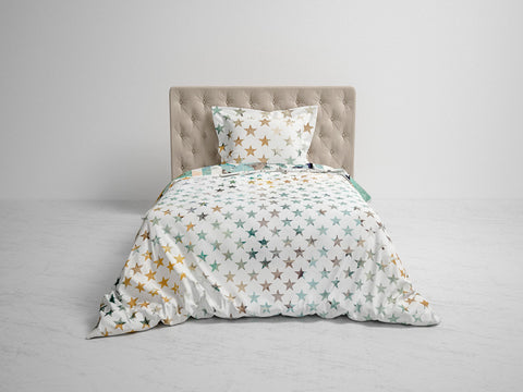 Heckettlane Dekbedovertrek Andy - 100% Katoen-Satijn