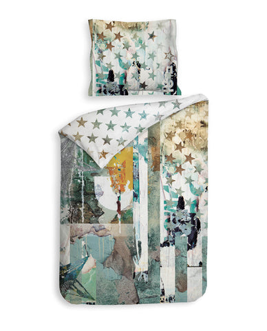 Heckettlane Dekbedovertrek Andy - 100% Katoen-Satijn