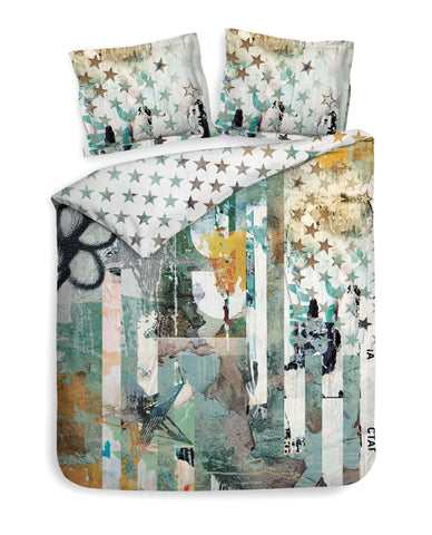 Heckettlane Dekbedovertrek Andy - 100% Katoen-Satijn