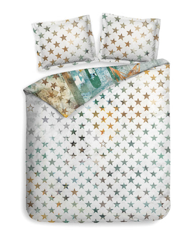 Heckettlane Dekbedovertrek Andy - 100% Katoen-Satijn