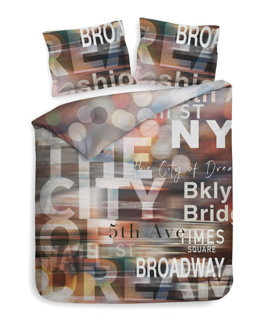 Heckettlane Dekbedovertrek Lenny - 100% Katoen-Satijn