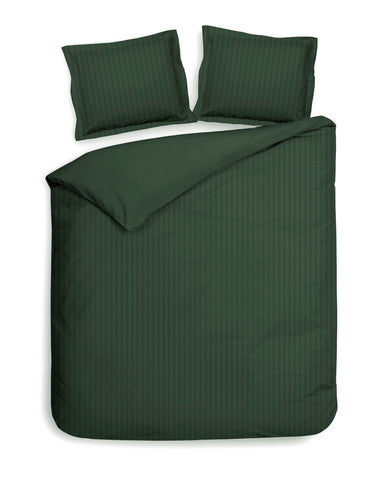 Heckettlane Dekbedovertrek Banda Calla Green - 100% Katoen-Satijn