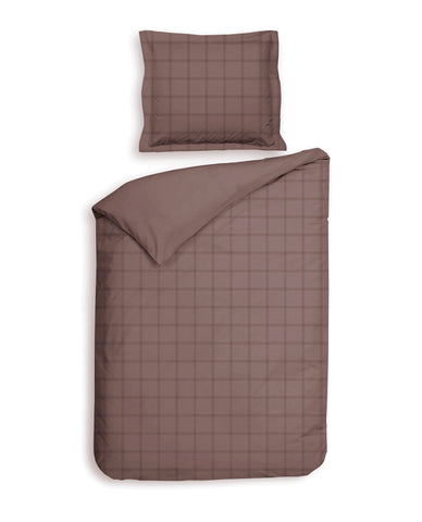 Heckettlane Dekbedovertrek Diamante Canyon Rose - 100% Katoen-Satijn