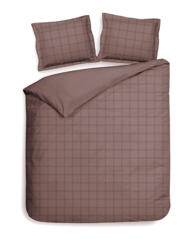 Heckettlane Dekbedovertrek Diamante Canyon Rose - 100% Katoen-Satijn