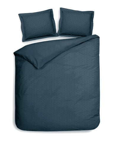 Heckettlane Dekbedovertrek Punto Maritime Blue - 100% Katoen-Satijn