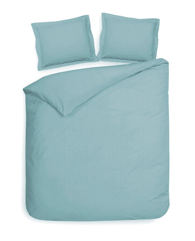Heckettlane Dekbedovertrek Punto Sphere Blue - 100% Katoen-Satijn
