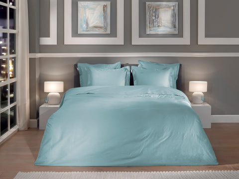 Heckettlane Dekbedovertrek Punto Sphere Blue - 100% Katoen-Satijn