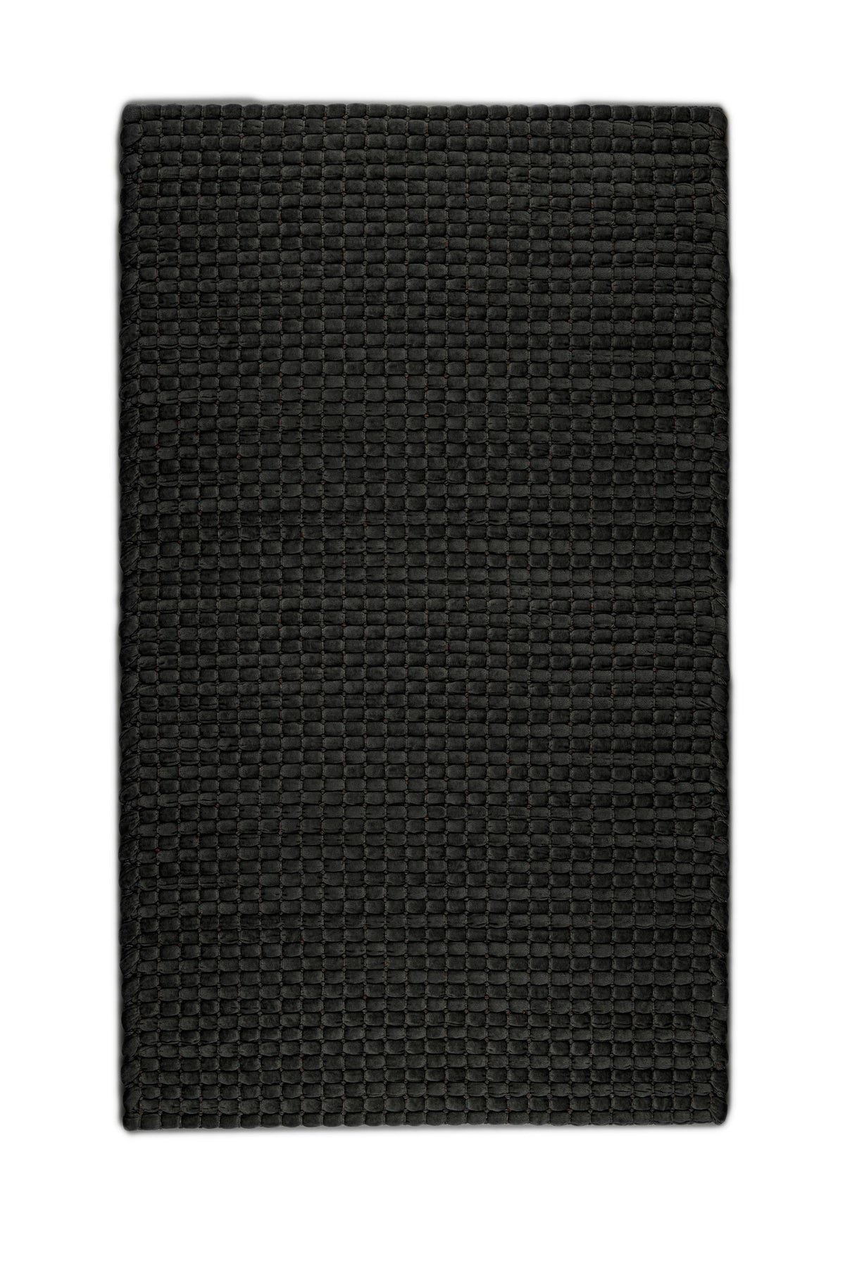 Heckettlane Badmat Vellutato Dark Grey - 60% Polyester 40% Katoen