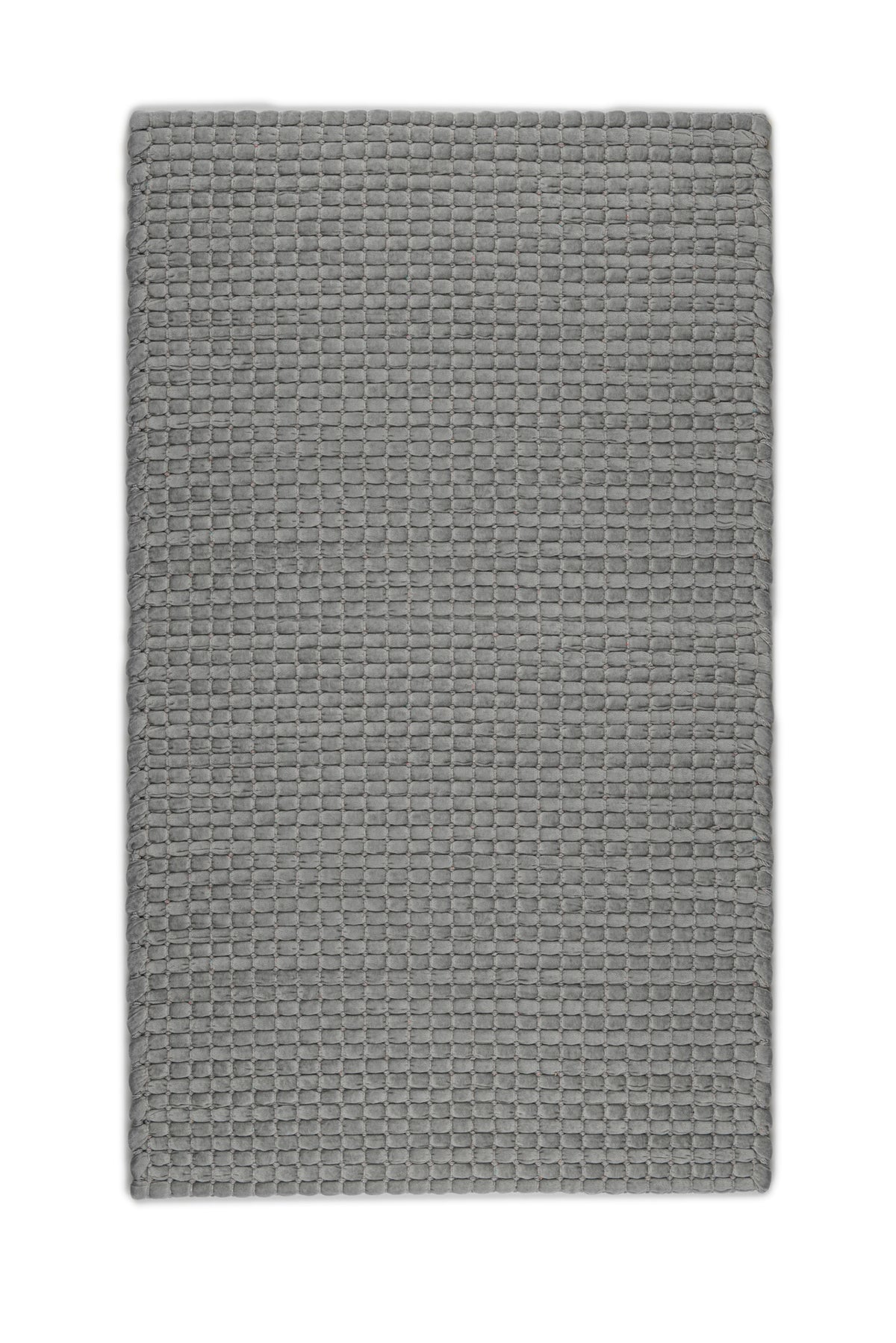 Heckettlane Badmat Vellutato Light Grey - 60% Polyester 40% Katoen