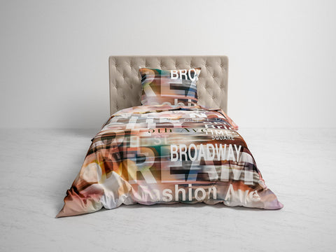 Heckettlane Dekbedovertrek Lenny - 100% Katoen-Satijn