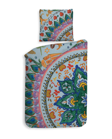 Heckettlane Dekbedovertrek Hailey Multi - 50% Bamboo 50% Percale